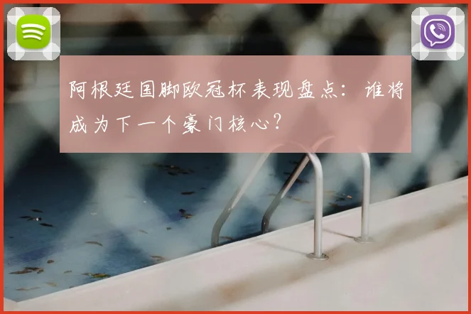 阿根廷国脚欧冠杯表现盘点：谁将成为下一个豪门核心？