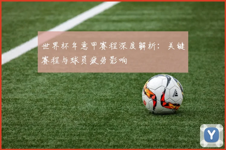 世界杯年意甲赛程深度解析：关键赛程与球员疲劳影响